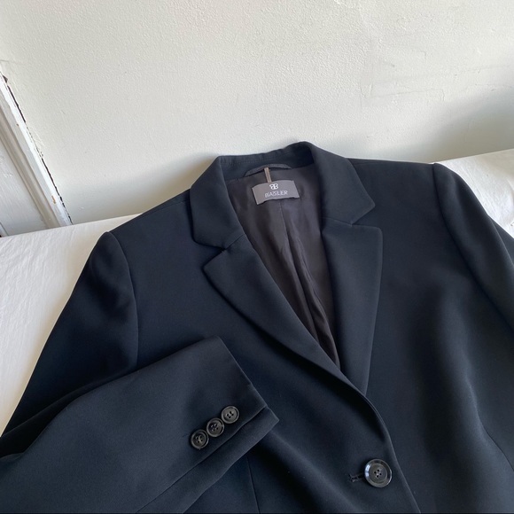 Basler Black 2 button M-Notch Lapel Blazer Jacket - Picture 5 of 10